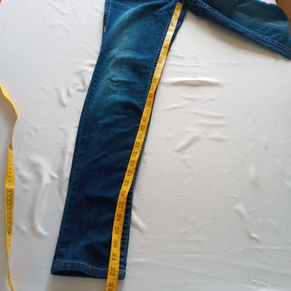 True Religion Julie Low rise straight leg dark wash Jeans Size 29 - Picture 9 of 10